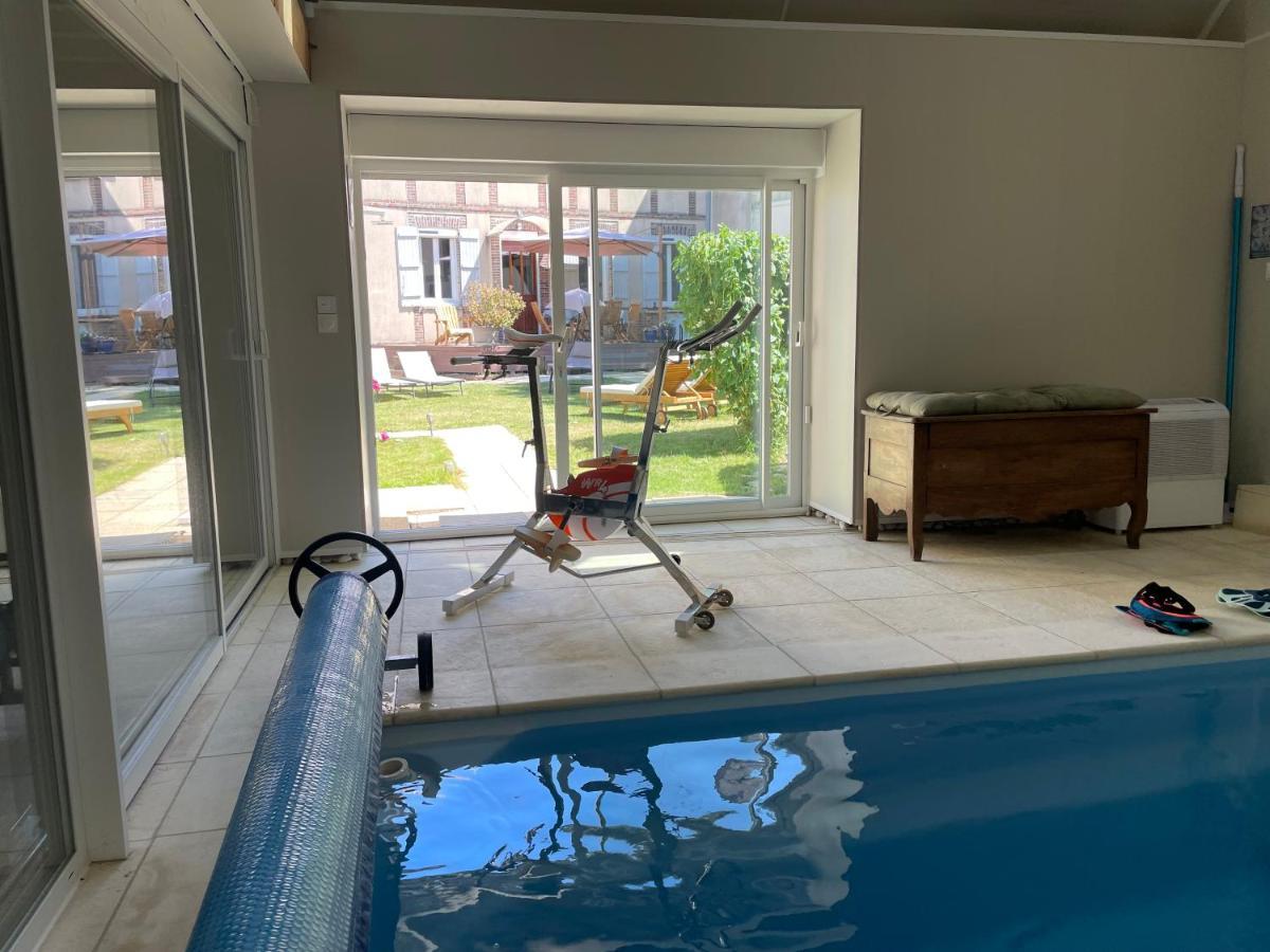 Villa Fontaine Avec Piscine Interieur Chauffee-Maison De Campagne Familiale -Ideal Vacances Ou Sejour Professionnel -3 Chambres-Bureau Separe -Lit Bebe - Parking Facile & Gratuit Экстерьер фото